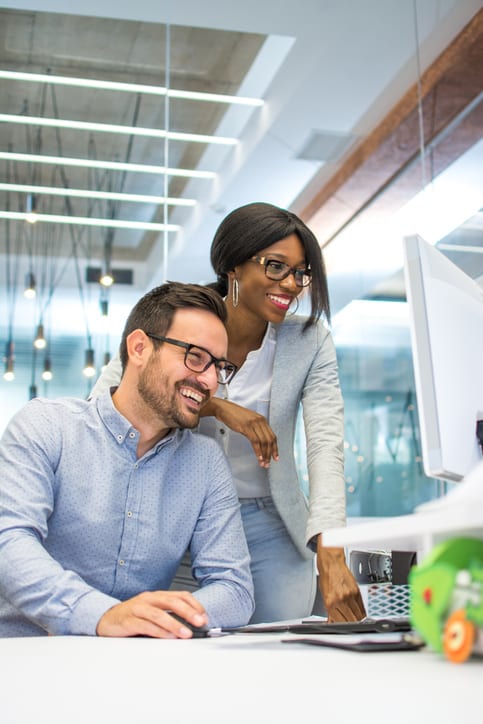 iStock-997839792 an HR representative working together with an employee