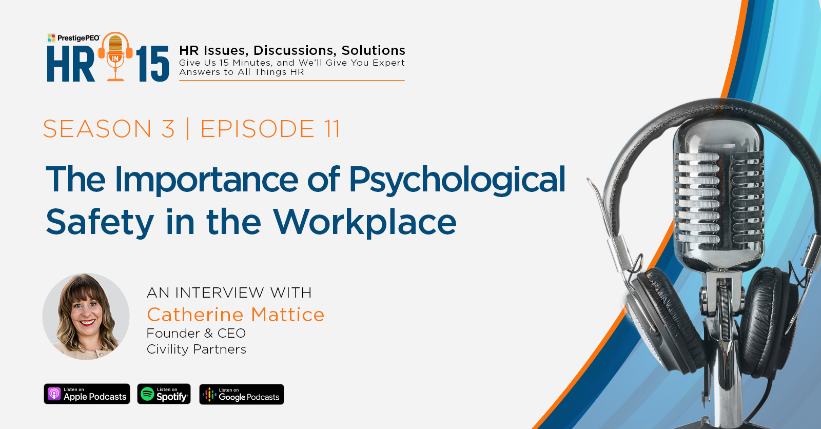 HRin15_S3_E11_Catherine_Mattice_Blog_Artwork HRin15 Interview with Catherine Mattice: The Importance of Psychological Safety in the Workplace